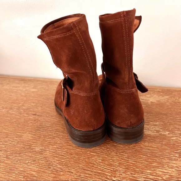 Frye Natalie Engineer Short Boots 6 - Picture 7 of 11